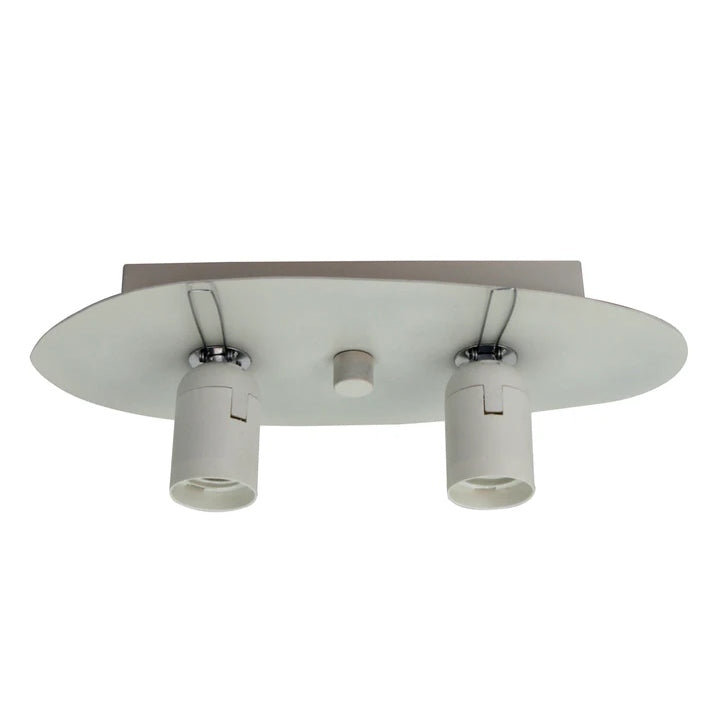 Chericoni Colorato Ceiling Lamp - 2 Lights - Black - Iron & Metal