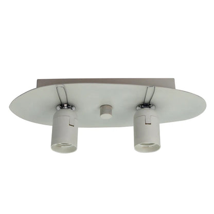 Chericoni Colorato Ceiling Lamp - 2 Lights - Black - Iron & Metal