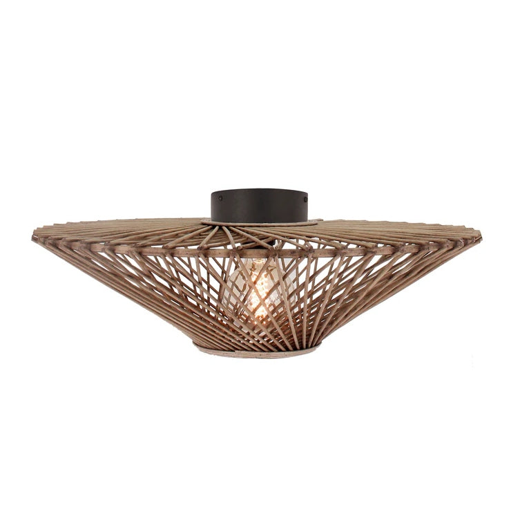 Chericoni Nature Capello Plafondlamp – Ø60 cm – 1 lichts – E27 – Nature