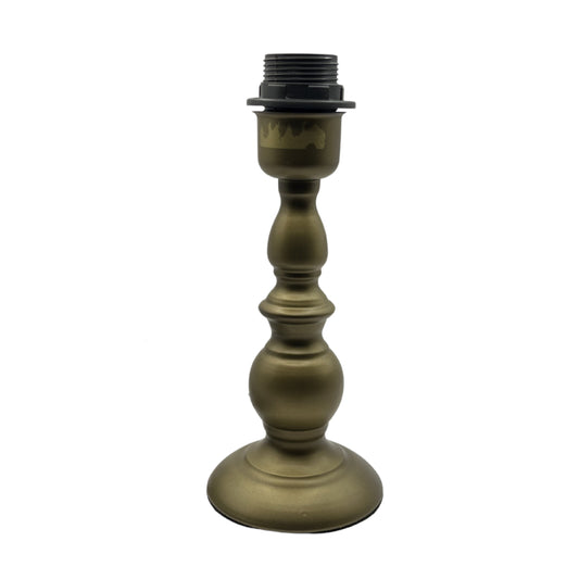 Strakke lampenvoet in brons voor een moderne uitstraling. Perfect om jouw favoriete lamp mee te combineren.
