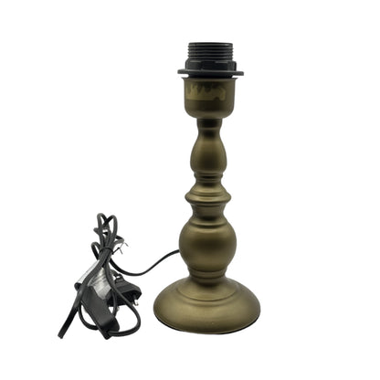 Deze bronzen lampenvoet van 22 cm voegt een moderne touch toe aan je interieur. Perfect voor een stijlvolle verlichting.