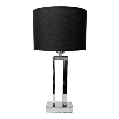Moderne lampenvoet in chroom voor een eigentijdse uitstraling. Perfect voor het creëren van een sfeervolle ambiance.