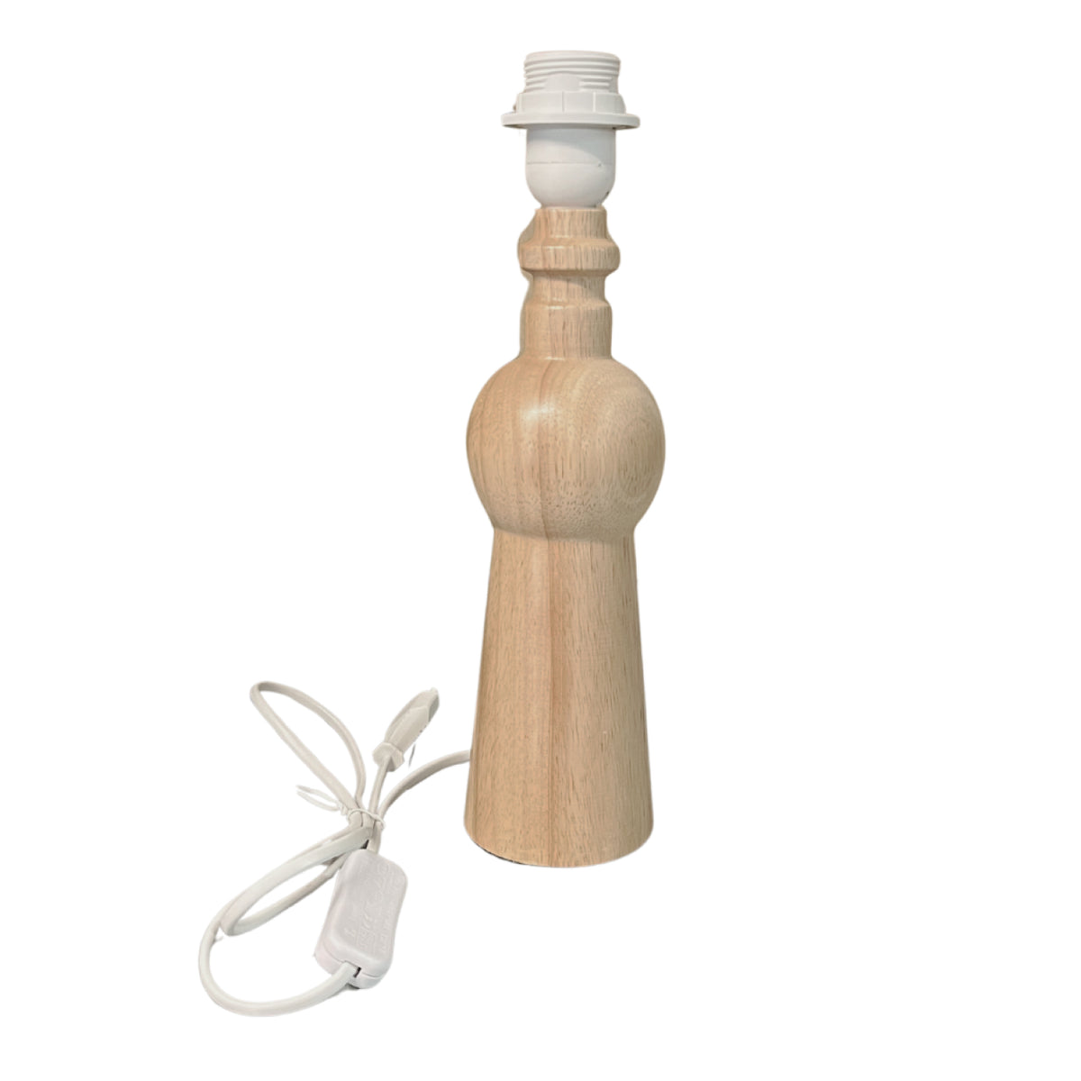 Met een warme houten uitstraling is deze lampenvoet perfect voor een gezellige sfeer in uw interieur. Een echte eyecatcher!