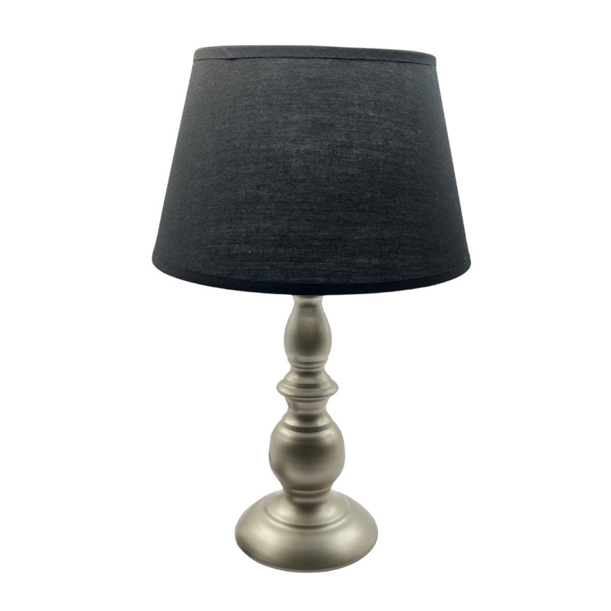 Deze moderne lampenvoet in nikkel voegt een eigentijdse touch toe aan je interieur. Perfect voor een stijlvolle uitstraling.