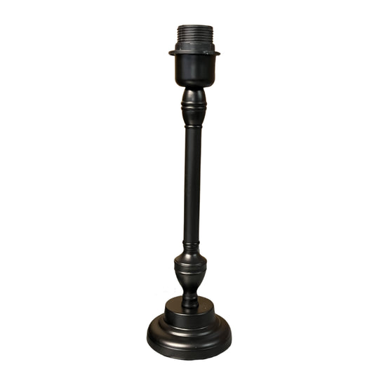 Zwart, moderne lampenvoet van 33,5 cm voor een strakke uitstraling. Perfect voor het creëren van sfeervolle verlichting.