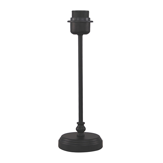Deze zwarte lampenvoet van 33 cm geeft elke lamp een moderne uitstraling. Perfect voor jouw eigentijdse interieur.