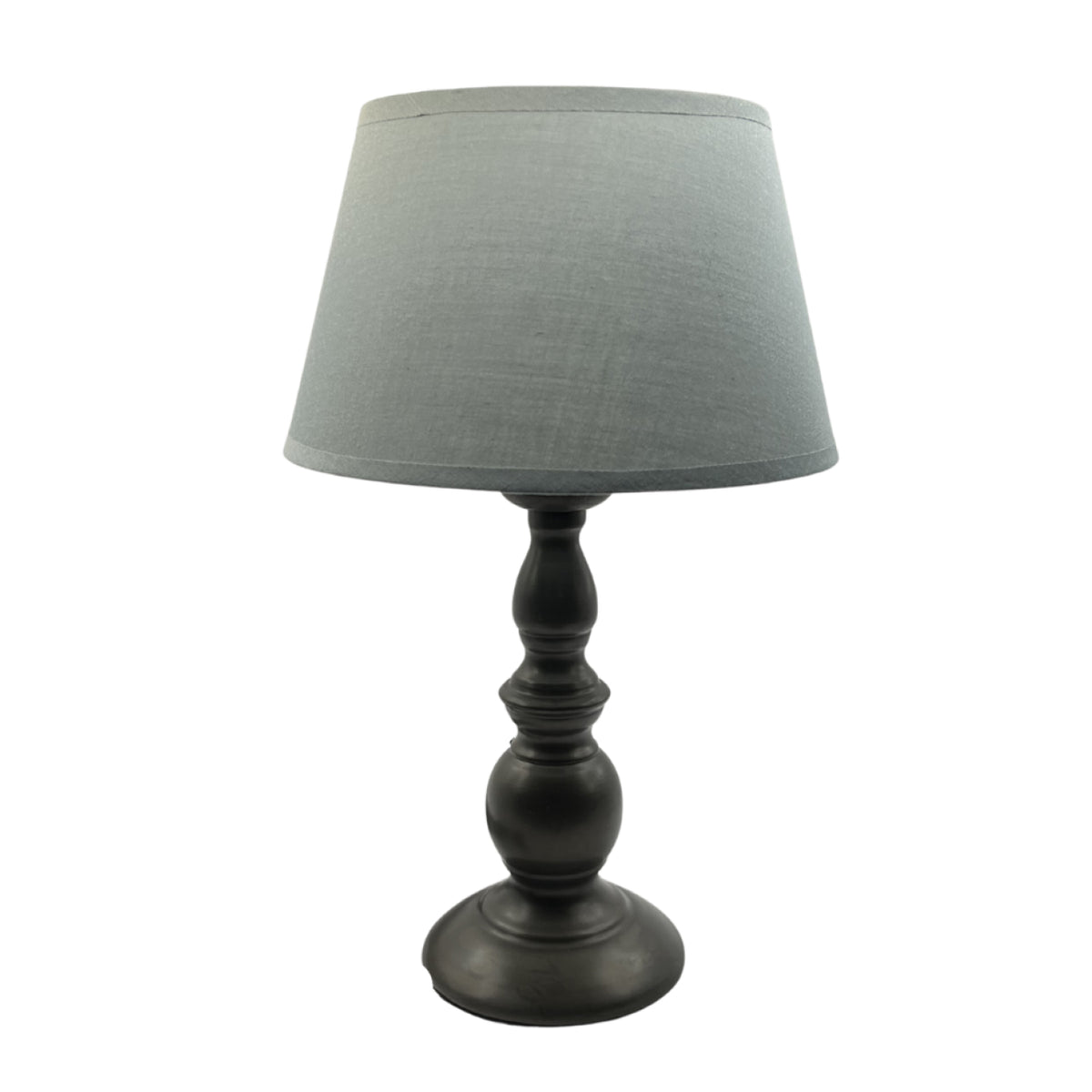 Minimalistische zwarte lampenvoet van 22 cm hoogte. Perfect voor een moderne uitstraling in jouw interieur.