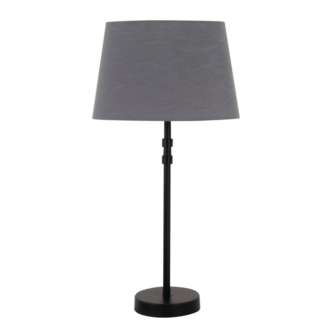 Deze antracieten lampenkap in ovale vorm voegt een tijdloze charme toe aan je interieur. Perfect voor sfeervolle verlichting.