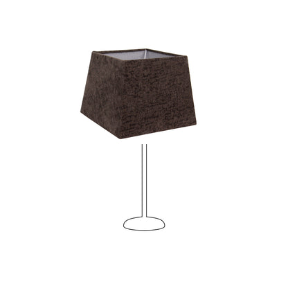 Deze antracietkleurige lampenkap Quadrato voegt een moderne touch toe aan je interieur. Perfect voor sfeervolle verlichting.
