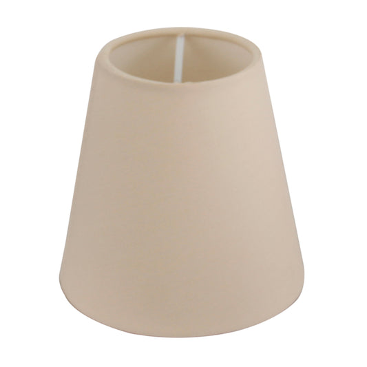 Beige lampenkap uit de Lampenschirme serie met een tijdloos ontwerp. Verrijkt elke ruimte met warme, sfeervolle verlichting.
