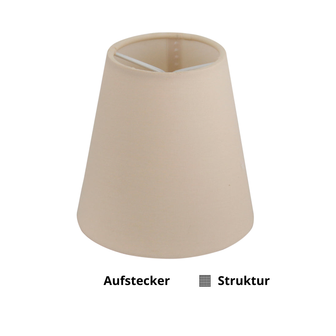 Beige lampenkap met een verfijnde uitstraling. Perfect voor het creëren van een warme, gezellige sfeer in uw interieur.