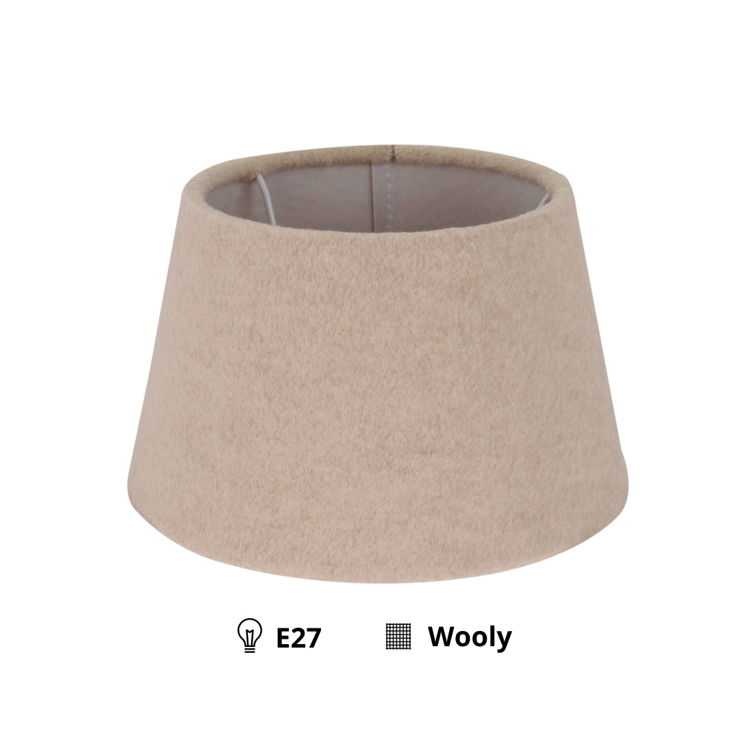 De beige lampenkap Drum voegt een tijdloze charme toe aan elke ruimte. Perfect voor een sfeervolle verlichtingservaring.