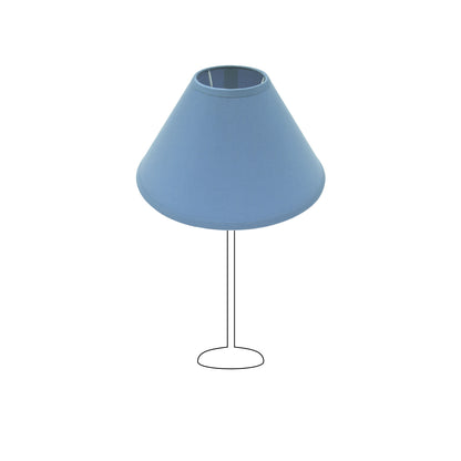 Chericoni Lampenkap Top - Ø25 cm H13 cm - Blauw - 2325-215 - sfeerfoto