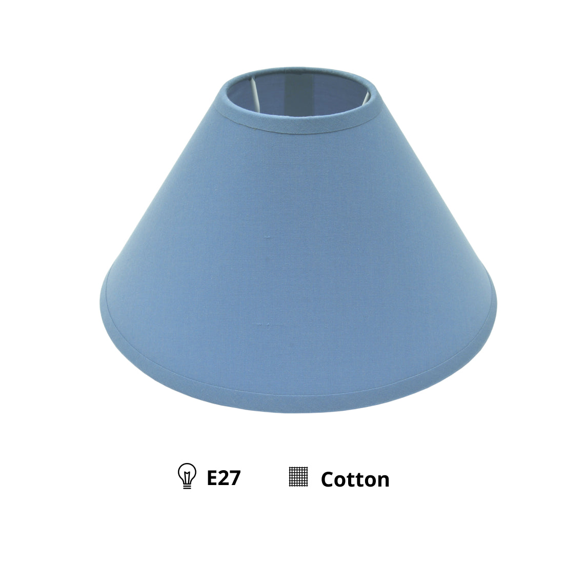 Chericoni Lampenkap Top - Ø25 cm H13 cm - Blauw - 2325-215 - detailfoto 2