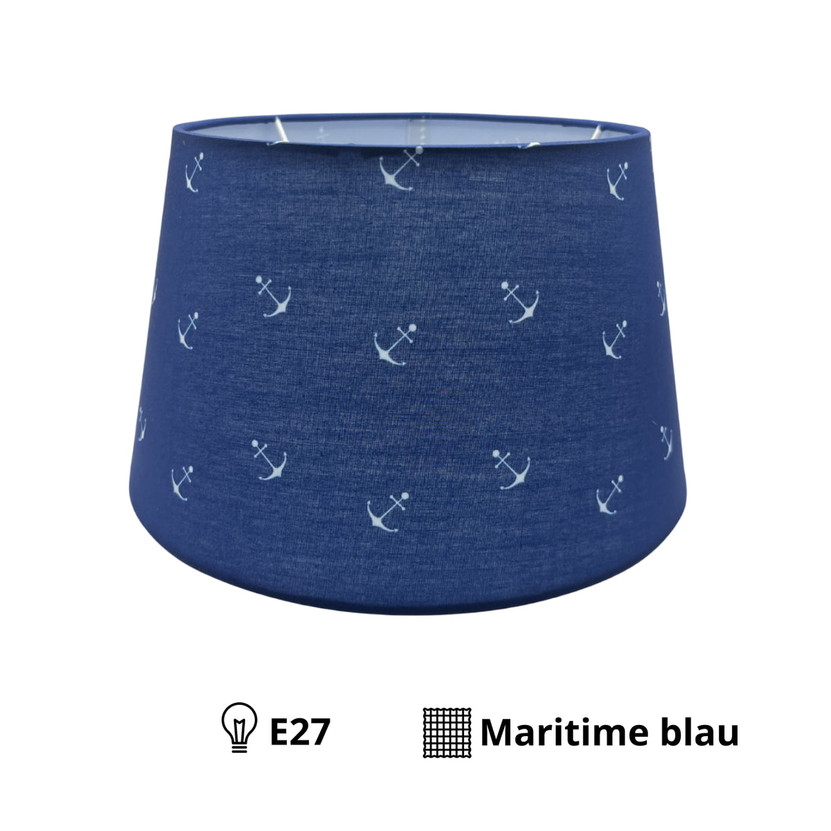 Detailfoto van de lichtblauwe Anker tafellamp met een modern ontwerp. Een frisse toevoeging voor iedere eigentijdse ruimte.