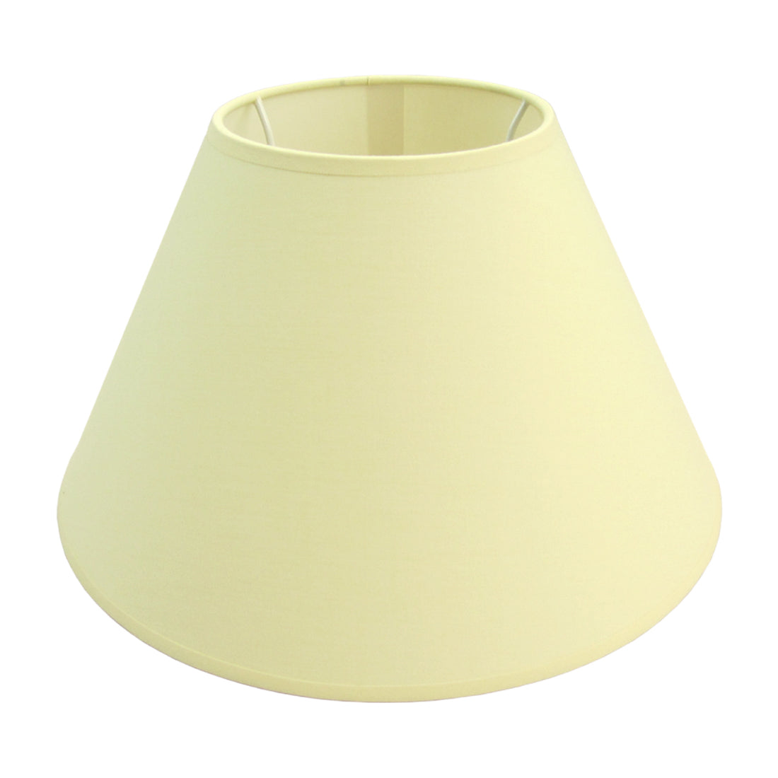 Deze crèmekleurige lampenkap van 45 cm geeft een warme gloed aan je interieur. Perfect voor een gezellige sfeer.