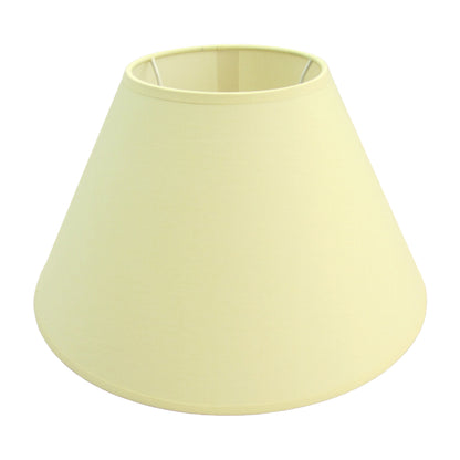Deze crèmekleurige lampenkap van 45 cm geeft een warme gloed aan je interieur. Perfect voor een gezellige sfeer.