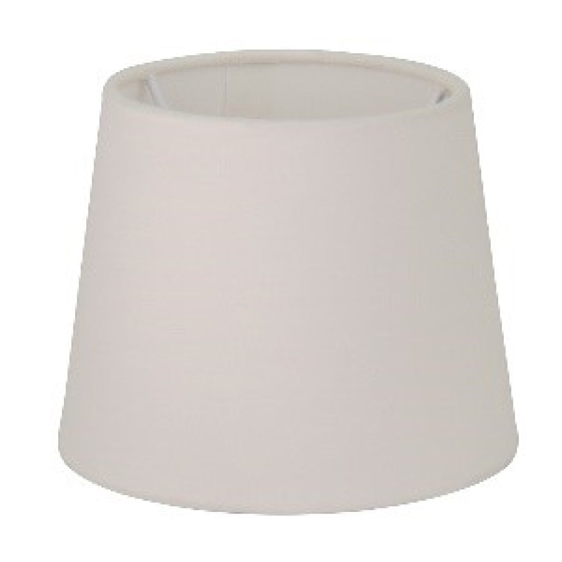 Verfijnde crèmekleurige lampenkap in een drumvorm. Ideaal voor een warme ambiance in jouw interieur.