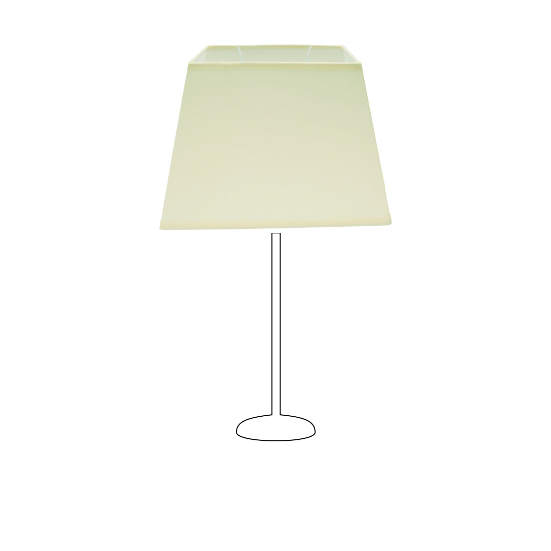 Een sfeervolle lampenkap in crèmekleur die warmte uitstraalt. Perfect voor een gezellige ambiance in elke ruimte.