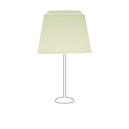 Een sfeervolle lampenkap in crèmekleur die warmte uitstraalt. Perfect voor een gezellige ambiance in elke ruimte.
