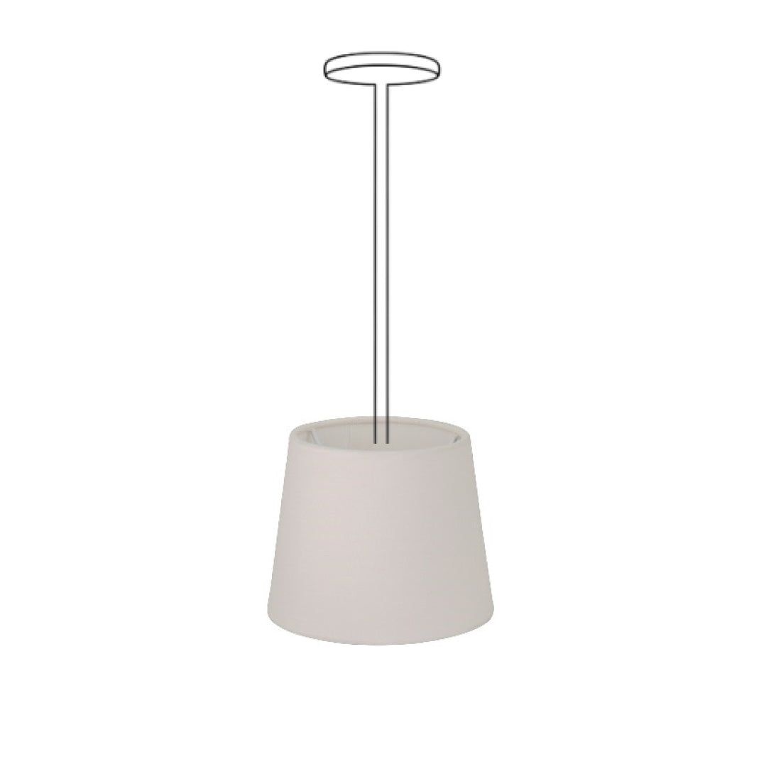 De crèmekleurige lampenkap geeft een warme gloed aan je interieur. Perfect voor een gezellige sfeer in elke kamer.