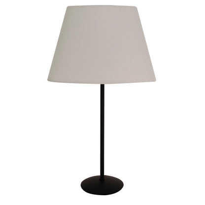 Deze crèmekleurige lampenkap geeft een warme gloed aan je interieur. Perfect voor een sfeervolle en gezellige ambiance.