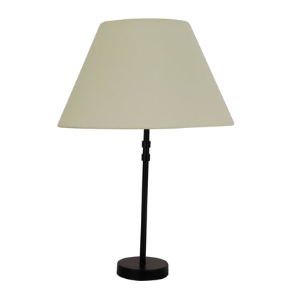 Verfijnde crèmekleurige lampenkap Top zorgt voor een warme gloed. Perfect voor een gezellige sfeer in uw interieur.