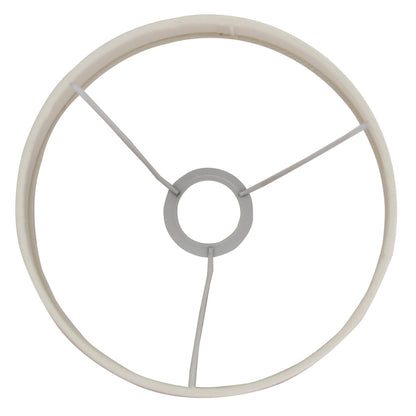 Deze crèmekleurige lampenkap heeft een moderne uitstraling. Perfect voor een warme, sfeervolle inrichting in elke ruimte.
