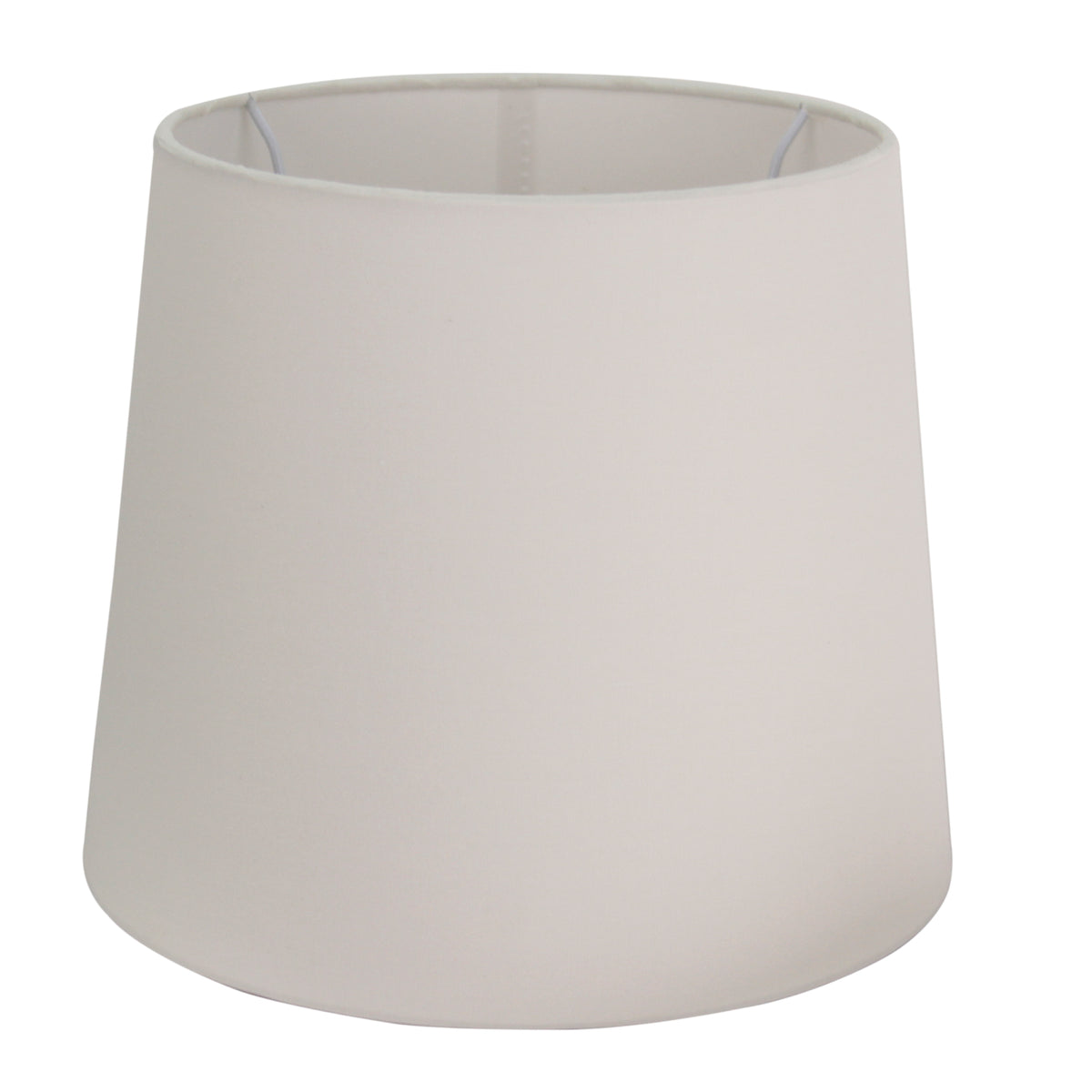 De moderne creme lampenkap Drum laat een warm licht door. Perfect voor een eigentijdse sfeer in jouw interieur.