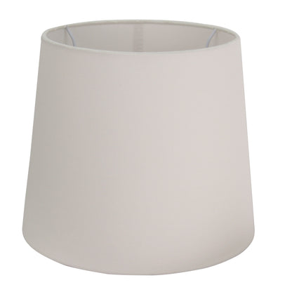 De moderne creme lampenkap Drum laat een warm licht door. Perfect voor een eigentijdse sfeer in jouw interieur.