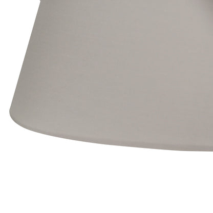 Detail van de crèmekleurige lampenkap Oval, perfect voor een warme sfeer in elke kamer. Voeg stijl toe aan je inrichting.