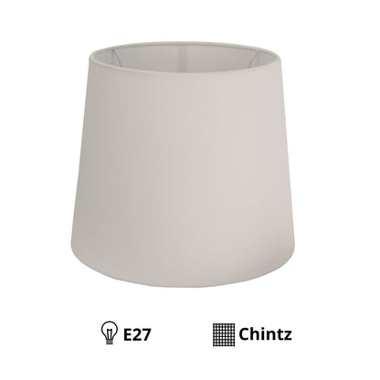 Een elegante creme lampenkap in moderne stijl. Perfect voor een sfeervolle verlichting in elk interieur.