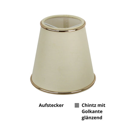 De crèmekleurige lampenkap Top biedt een klassieke uitstraling. Perfect voor een sfeervolle en warme ambiance in huis.