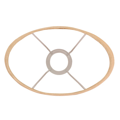 Deze crèmekleurige lampenkap geeft een warme, moderne uitstraling. Perfect voor een sfeervolle verlichting in elke kamer.