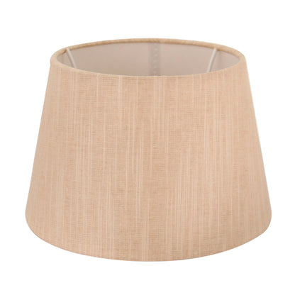Deze crèmekleurige lampenkap voegt een warme, stijlvolle touch toe aan elke ruimte. Perfect voor sfeervolle verlichting!