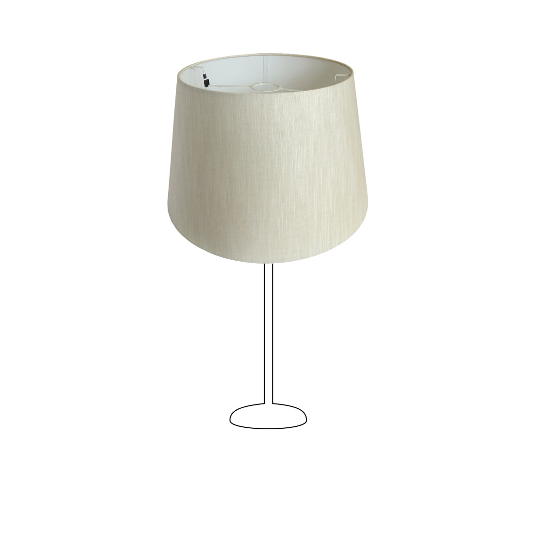 De crèmekleurige lampenkap Drum brengt warmte en gezelligheid in iedere ruimte. Perfect voor sfeervolle avonden.