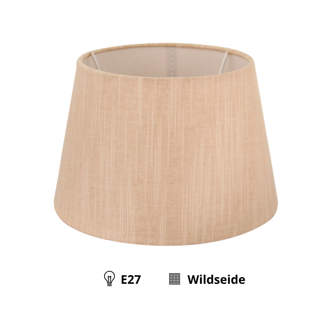 Deze crèmekleurige lampenkap geeft een warme uitstraling aan je interieur. Perfect voor sfeervolle verlichting in elke kamer.