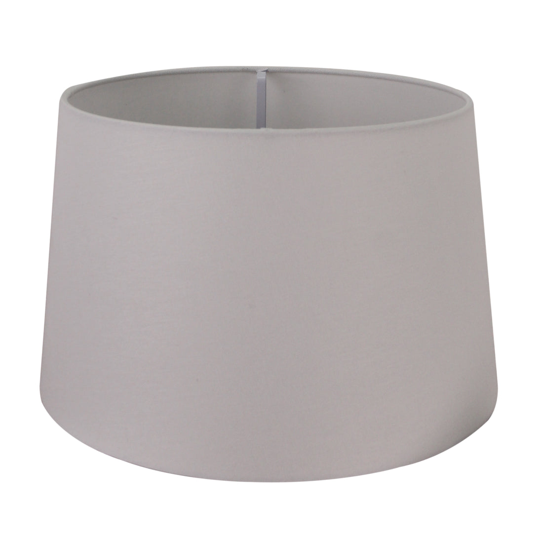 Detail van de gebroken witte lampenkap Drum, perfect voor een sfeervolle uitstraling. Een aanwinst voor elke lamp.