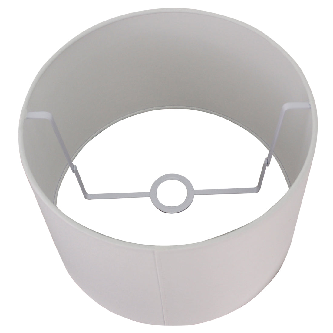 De gebroken witte lampenkap in drumvorm voegt een zachte, moderne touch toe aan jouw interieur. Perfect voor elke ruimte.