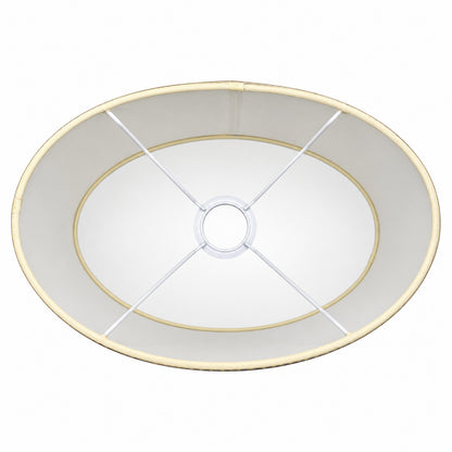 Deze crèmekleurige lampenkap geeft een warme uitstraling aan je interieur. Perfect voor een moderne sfeer in elke ruimte.