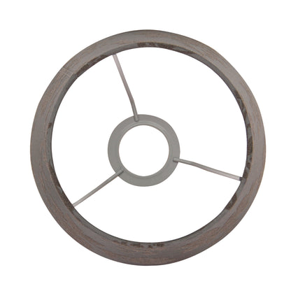 Deze grijze lampenkap in een tijdloos design voegt een elegante touch toe aan je interieur.