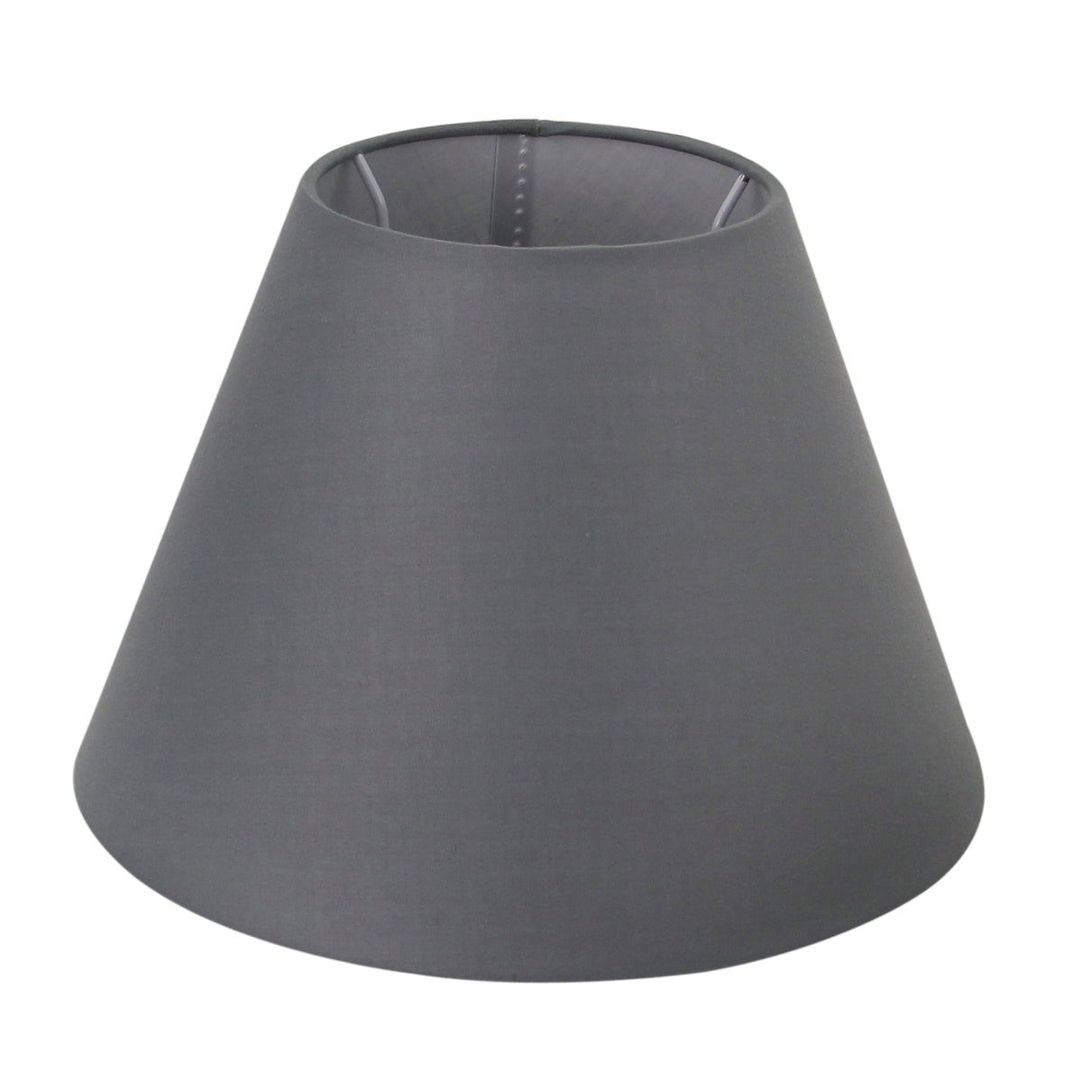 Deze grijze lampenkap uit de Lampenschirme serie geeft een moderne touch aan uw interieur.