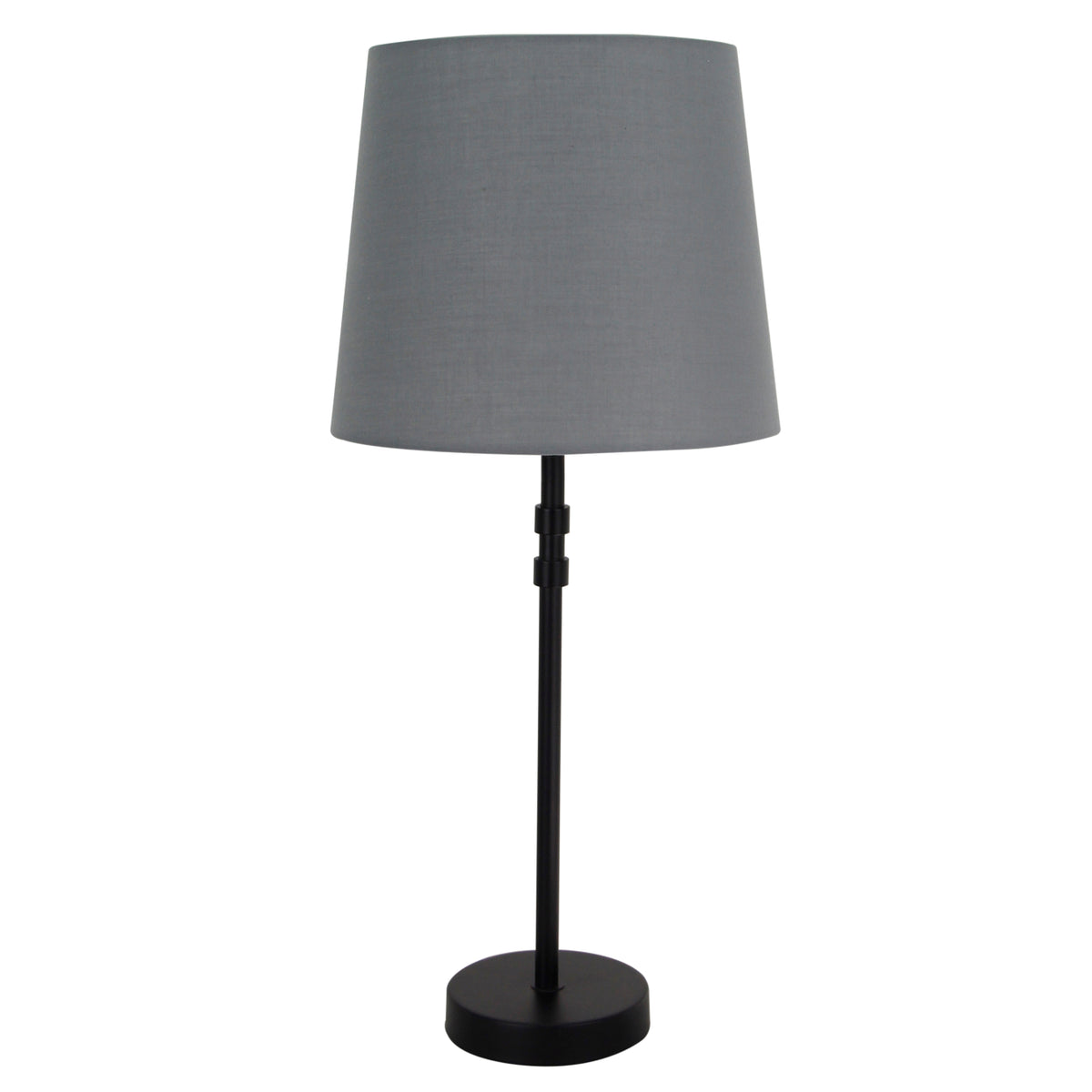 Een sfeervolle grijze lampenkap in een modern design. Perfect voor het creëren van een warm en uitnodigend licht.