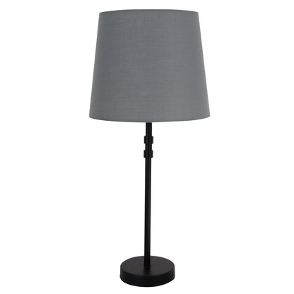 Een sfeervolle grijze lampenkap in een modern design. Perfect voor het creëren van een warm en uitnodigend licht.