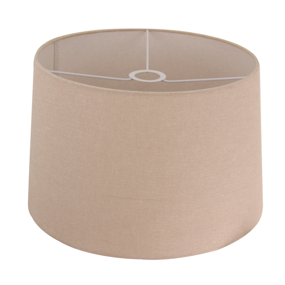 Moderne grijze lampenkap in een strakke drumvorm. Perfect voor het creëren van sfeervolle verlichting in jouw interieur.