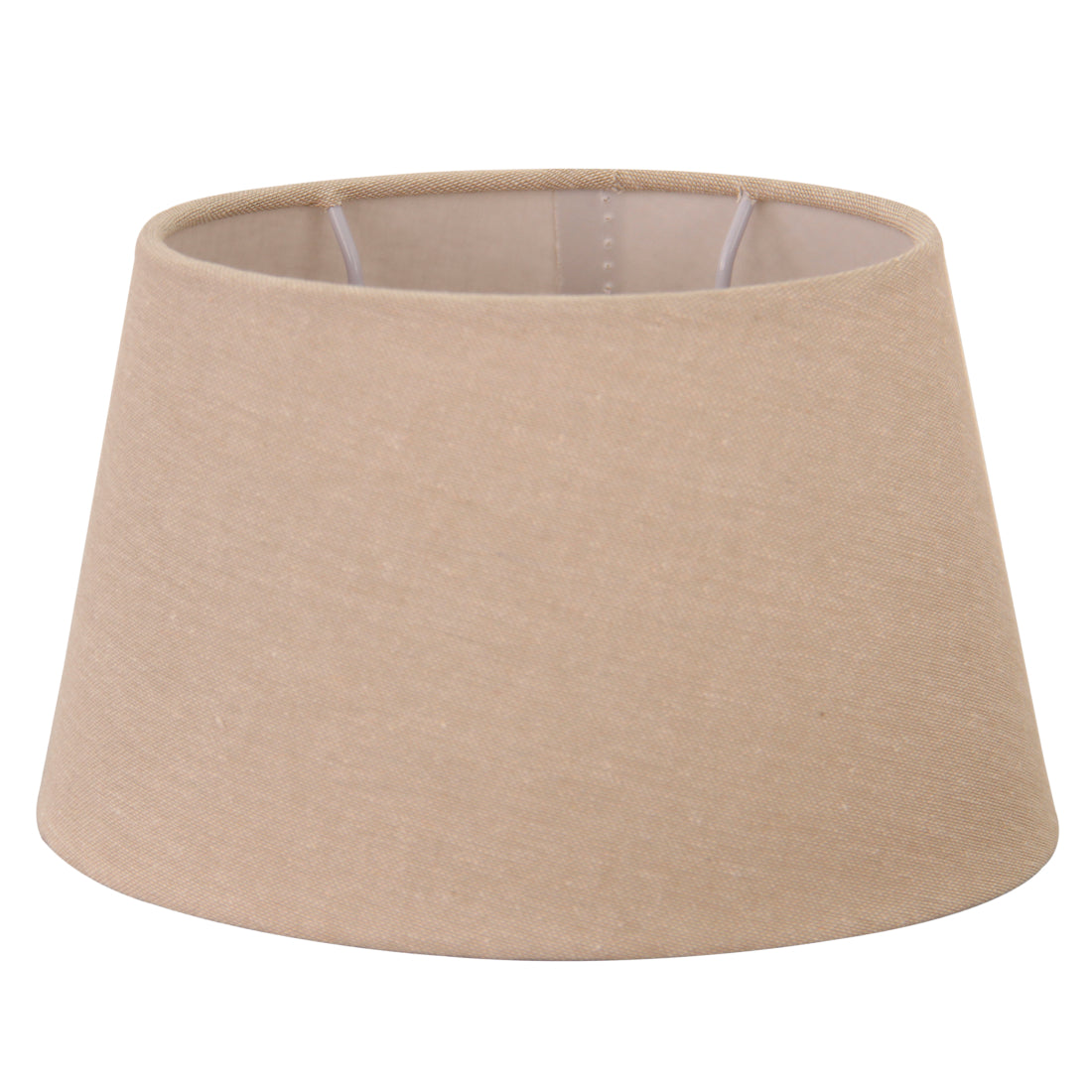 Moderne grijze lampenkap in ovaal design. Perfect voor het creëren van een sfeervolle ambiance in elke ruimte.