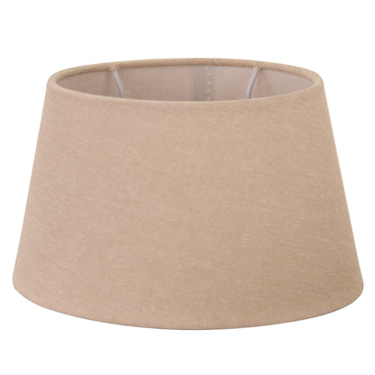 Moderne grijze lampenkap in ovaal design. Perfect voor het creëren van een sfeervolle ambiance in elke ruimte.