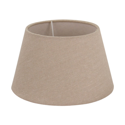 Moderne grijze lampenkap Dach van 20 cm breed. Perfect voor een eigentijdse touch in elke ruimte.