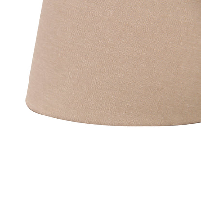 Deze grijze lampenkap in modern ovalen design geeft elke ruimte een eigentijdse uitstraling.