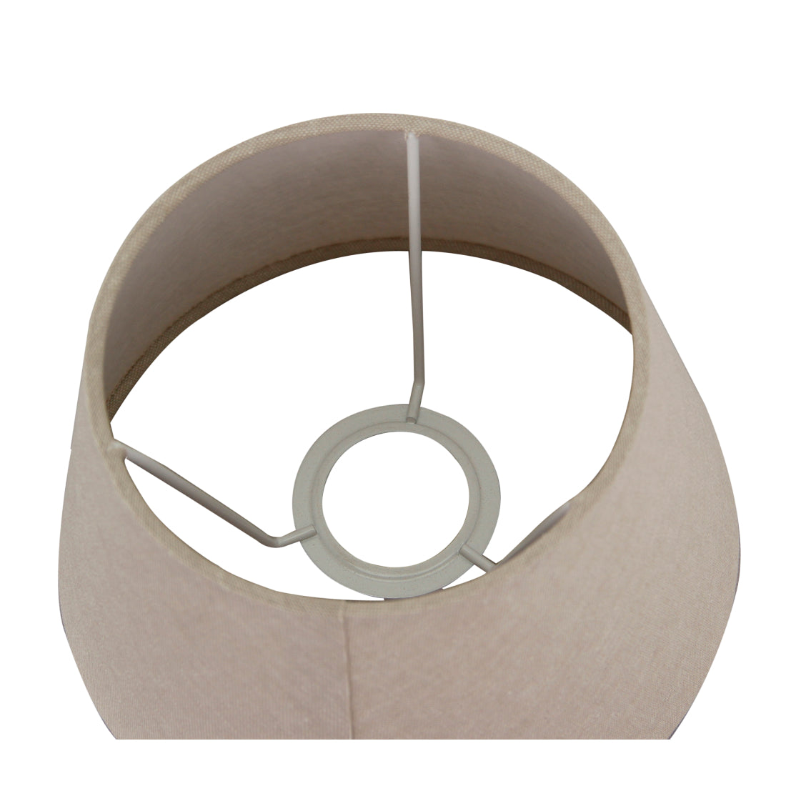 Deze grijze lampenkap voegt een moderne twist toe aan je interieur. Perfect voor sfeervolle verlichting in elke kamer.